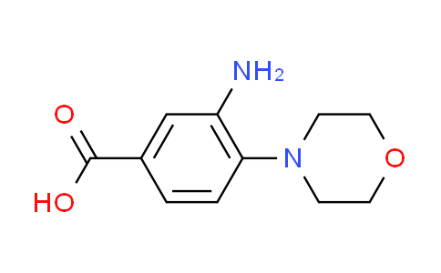 CAS No. 26586-19-6, 3-amino-4-morpholin-4-ylbenzoic acid