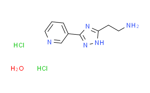 CAS No. 933704-28-0, {2-[3-(3-pyridinyl)-1H-1,2,4-triazol-5-yl]ethyl}amine dihydrochloride hydrate