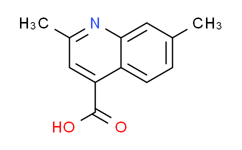 CAS No. 892674-22-5, 2,7-dimethylquinoline-4-carboxylic acid