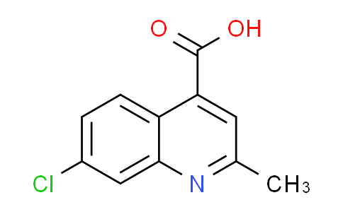CAS No. 59666-15-8, 7-chloro-2-methylquinoline-4-carboxylic acid