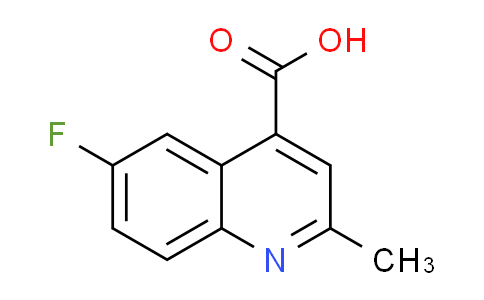 CAS No. 716-03-0, 6-fluoro-2-methylquinoline-4-carboxylic acid