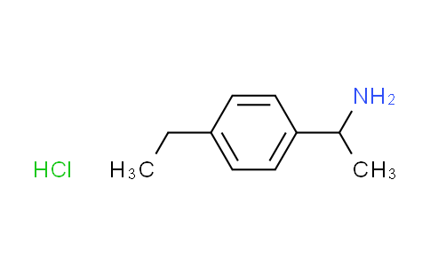 CAS No. 1082653-64-2, [1-(4-ethylphenyl)ethyl]amine hydrochloride