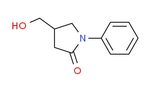 CAS No. 64320-90-7, 4-(hydroxymethyl)-1-phenylpyrrolidin-2-one