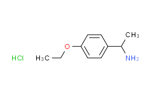 CAS No. 1081775-30-5, [1-(4-ethoxyphenyl)ethyl]amine hydrochloride