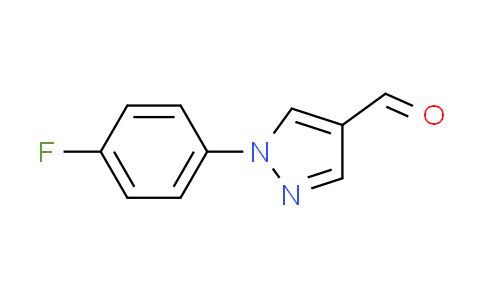 CAS No. 890652-03-6, 1-(4-fluorophenyl)-1H-pyrazole-4-carbaldehyde