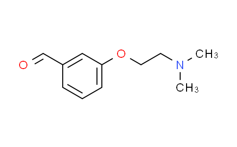 CAS No. 81068-25-9, 3-[2-(dimethylamino)ethoxy]benzaldehyde