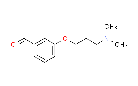 CAS No. 26815-13-4, 3-[3-(dimethylamino)propoxy]benzaldehyde