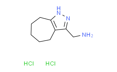 CAS No. 1262771-70-9, (1,4,5,6,7,8-hexahydrocyclohepta[c]pyrazol-3-ylmethyl)amine dihydrochloride