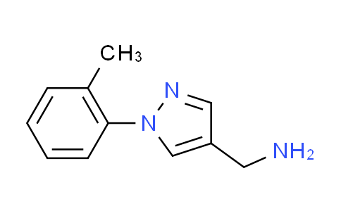 CAS No. 400756-82-3, 1-[1-(2-methylphenyl)-1H-pyrazol-4-yl]methanamine