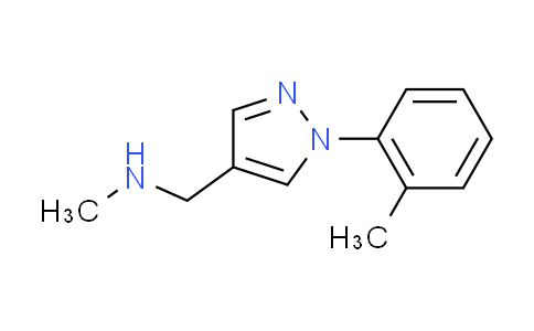 CAS No. 400757-10-0, N-methyl-1-[1-(2-methylphenyl)-1H-pyrazol-4-yl]methanamine