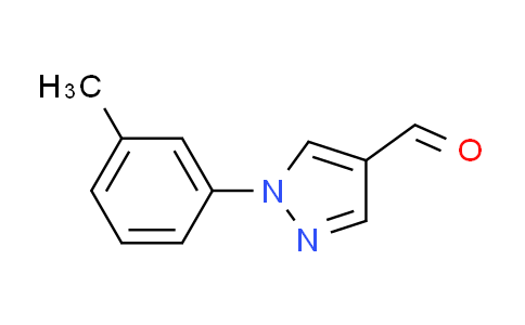 CAS No. 400876-64-4, 1-(3-methylphenyl)-1H-pyrazole-4-carbaldehyde