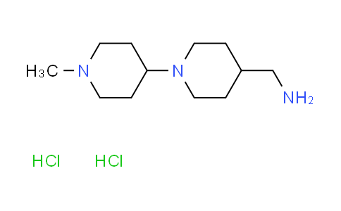CAS No. 1269050-34-1, [(1'-methyl-1,4'-bipiperidin-4-yl)methyl]amine dihydrochloride