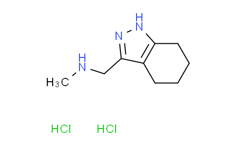 CAS No. 1216920-41-0, N-methyl-1-(4,5,6,7-tetrahydro-1H-indazol-3-yl)methanamine dihydrochloride