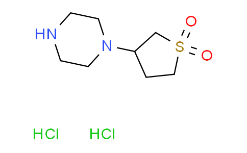 CAS No. 436852-26-5, 1-(1,1-dioxidotetrahydro-3-thienyl)piperazine dihydrochloride