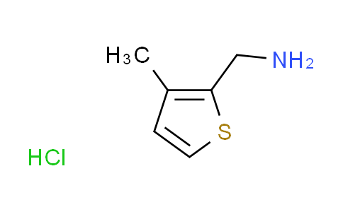 CAS No. 1071674-80-0, [(3-methyl-2-thienyl)methyl]amine hydrochloride