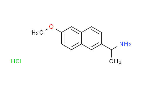 CAS No. 51872-03-8, [1-(6-methoxy-2-naphthyl)ethyl]amine hydrochloride