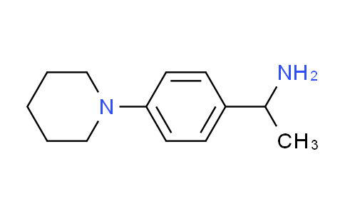 CAS No. 869943-44-2, 1-[4-(1-piperidinyl)phenyl]ethanamine