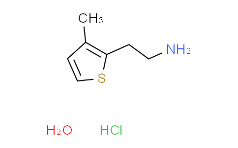 CAS No. 125140-63-8, [2-(3-methyl-2-thienyl)ethyl]amine hydrochloride hydrate