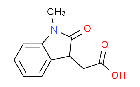 CAS No. 21591-75-3, (1-methyl-2-oxo-2,3-dihydro-1H-indol-3-yl)acetic acid
