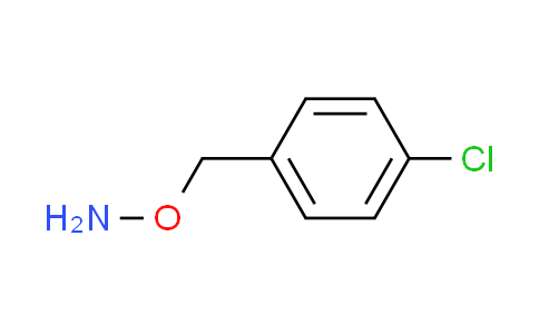 CAS No. 5555-51-1, 1-[(aminooxy)methyl]-4-chlorobenzene