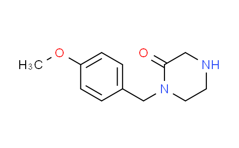 CAS No. 893747-38-1, 1-(4-methoxybenzyl)piperazin-2-one
