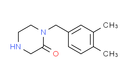 CAS No. 938458-92-5, 1-(3,4-dimethylbenzyl)piperazin-2-one