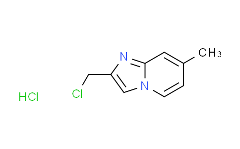 CAS No. 1174307-69-7, 2-(chloromethyl)-7-methylimidazo[1,2-a]pyridine hydrochloride