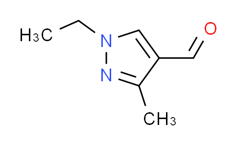 CAS No. 676348-38-2, 1-ethyl-3-methyl-1H-pyrazole-4-carbaldehyde