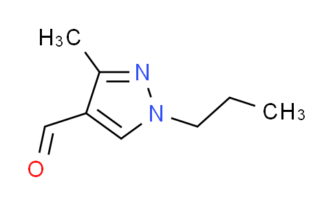 CAS No. 933778-28-0, 3-methyl-1-propyl-1H-pyrazole-4-carbaldehyde