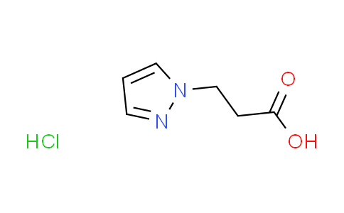 CAS No. 1255718-13-8, 3-(1H-pyrazol-1-yl)propanoic acid hydrochloride