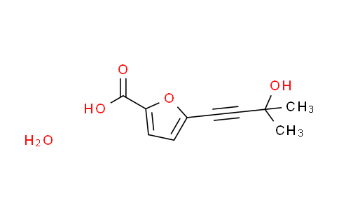CAS No. 1609400-90-9, 5-(3-hydroxy-3-methyl-1-butyn-1-yl)-2-furoic acid hydrate
