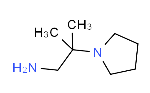 CAS No. 887405-25-6, (2-methyl-2-pyrrolidin-1-ylpropyl)amine