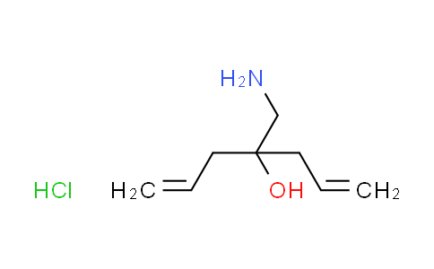 CAS No. 1054481-55-8, 4-(aminomethyl)-1,6-heptadien-4-ol hydrochloride
