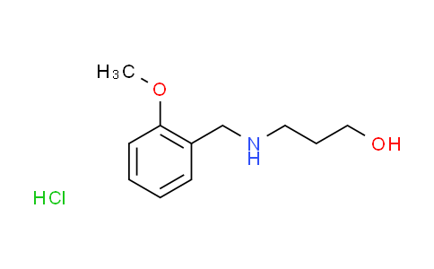 CAS No. 1052544-20-3, 3-[(2-methoxybenzyl)amino]-1-propanol hydrochloride