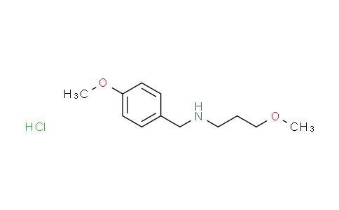 MC601937 | 1158616-83-1 | (4-methoxybenzyl)(3-methoxypropyl)amine hydrochloride
