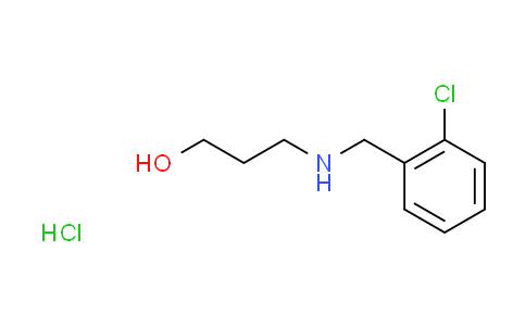 CAS No. 1609403-37-3, 3-[(2-chlorobenzyl)amino]-1-propanol hydrochloride