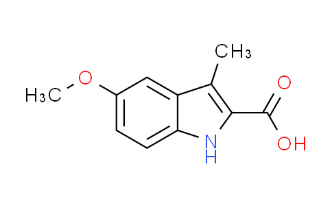 CAS No. 16381-50-3, 5-methoxy-3-methyl-1H-indole-2-carboxylic acid