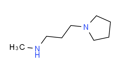 CAS No. 99114-68-8, N-methyl-3-pyrrolidin-1-ylpropan-1-amine