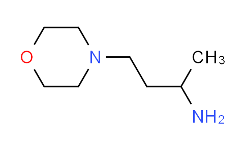 CAS No. 18247-01-3, (1-methyl-3-morpholin-4-ylpropyl)amine