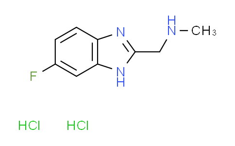 CAS No. 1158297-70-1, [(6-fluoro-1H-benzimidazol-2-yl)methyl]methylamine dihydrochloride