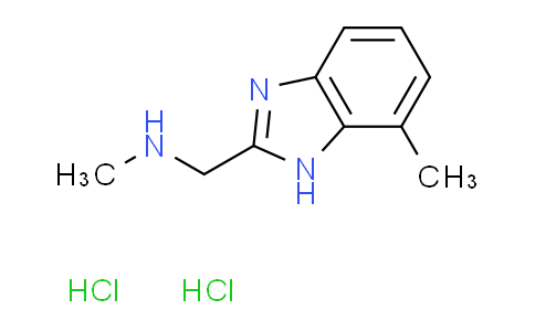 CAS No. 1269052-85-8, N-methyl-1-(7-methyl-1H-benzimidazol-2-yl)methanamine dihydrochloride