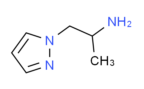 CAS No. 936940-15-7, 1-(1H-pyrazol-1-yl)propan-2-amine