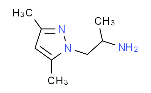CAS No. 936940-34-0, 1-(3,5-dimethyl-1H-pyrazol-1-yl)propan-2-amine