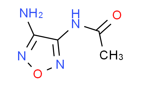 CAS No. 140706-47-4, N-(4-amino-1,2,5-oxadiazol-3-yl)acetamide