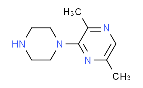 CAS No. 59215-42-8, 2,5-dimethyl-3-piperazin-1-ylpyrazine