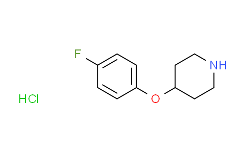 CAS No. 3202-34-4, 4-(4-fluorophenoxy)piperidine hydrochloride