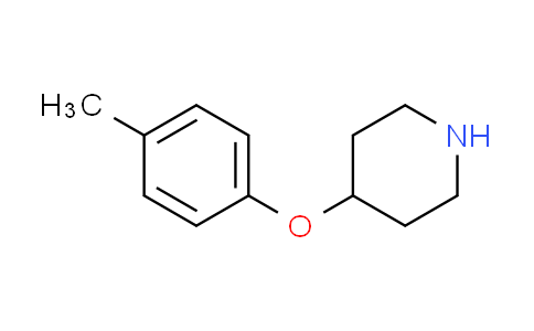 CAS No. 63843-49-2, 4-(4-methylphenoxy)piperidine