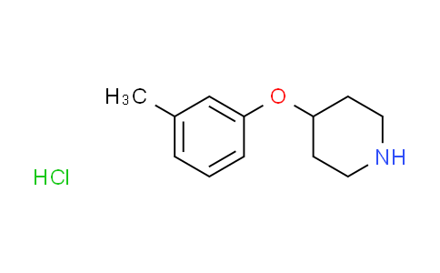 CAS No. 65367-96-6, 4-(3-methylphenoxy)piperidine hydrochloride