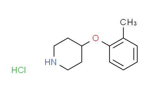CAS No. 65367-95-5, 4-(2-methylphenoxy)piperidine hydrochloride