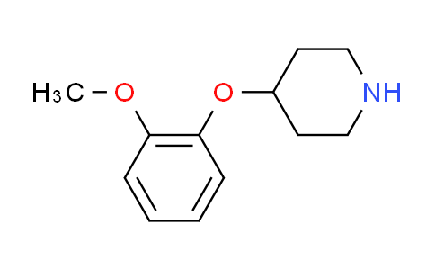 CAS No. 28033-32-1, 4-(2-methoxyphenoxy)piperidine